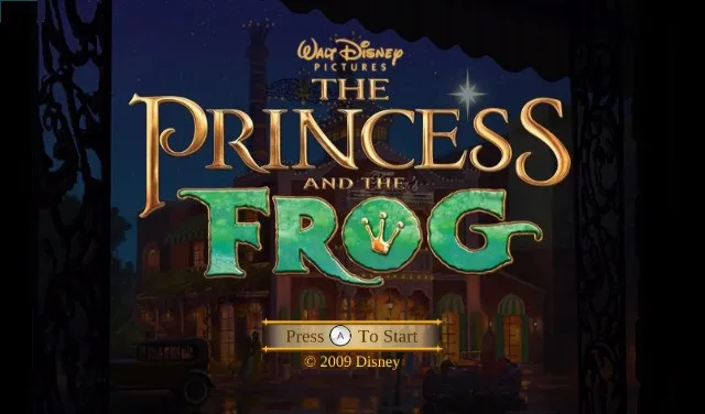 The Princess and the Frog screenshot