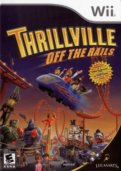 Thrillville: Off the Rails box art