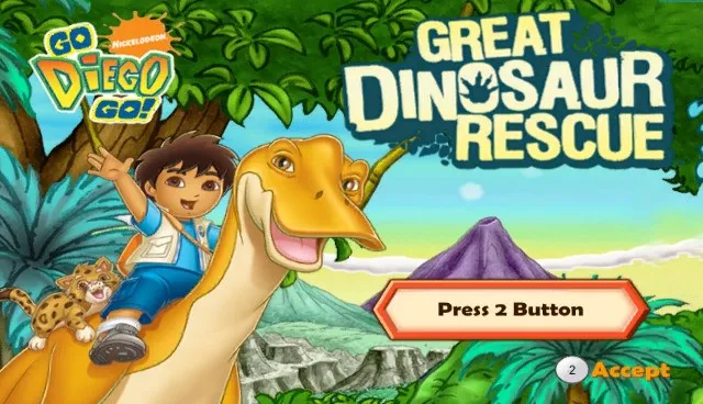 Backdrop artwork for Go, Diego, Go! Great Dinosaur Rescue