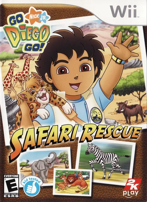 Backdrop artwork for Go, Diego, Go! Safari Rescue