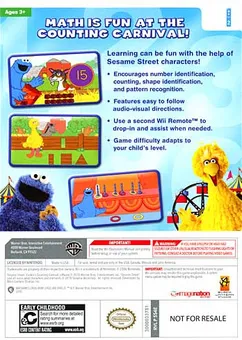 Sesame Street: Cookie's Counting Carnival box back