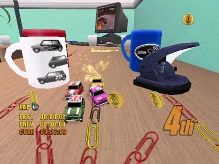 Mini Desktop Racing screenshot