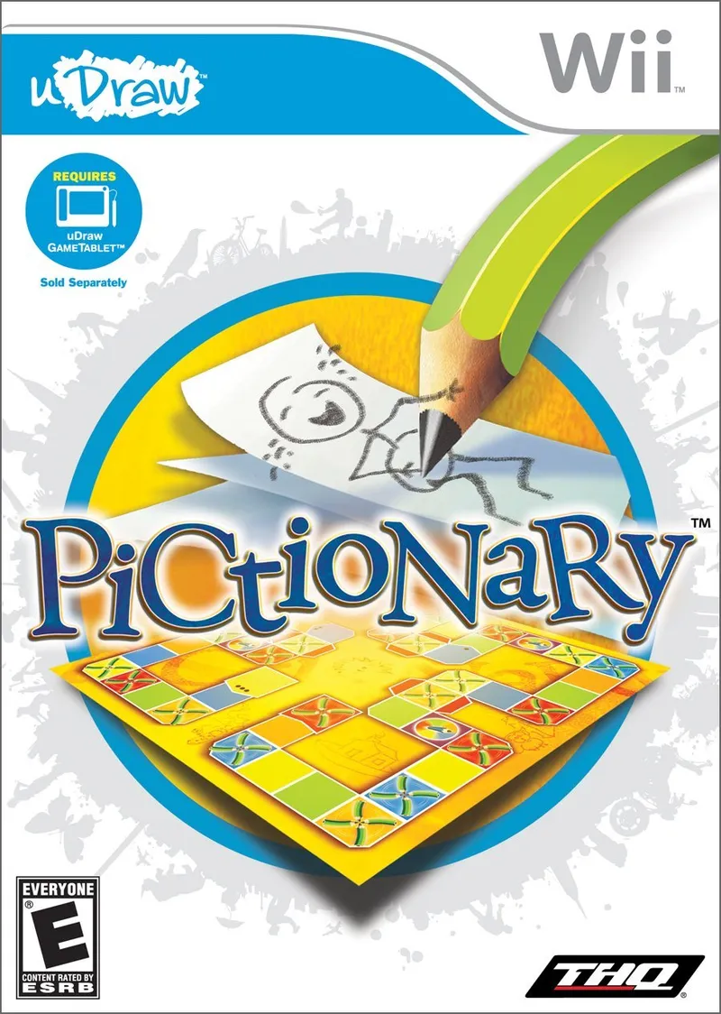 Backdrop artwork for UDraw Pictionary