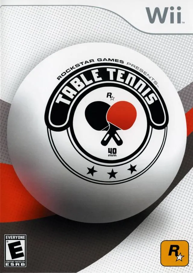 Rockstar Games Presents Table Tennis box art