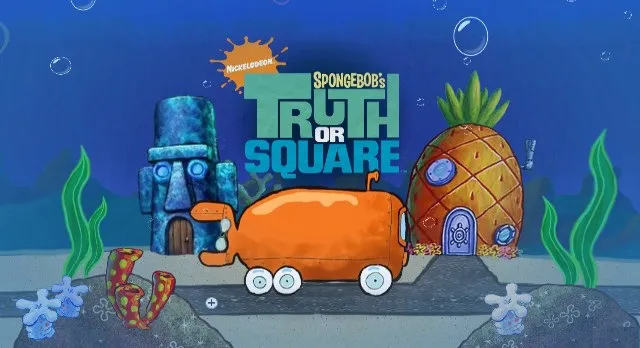 Backdrop artwork for SpongeBob's Truth or Square