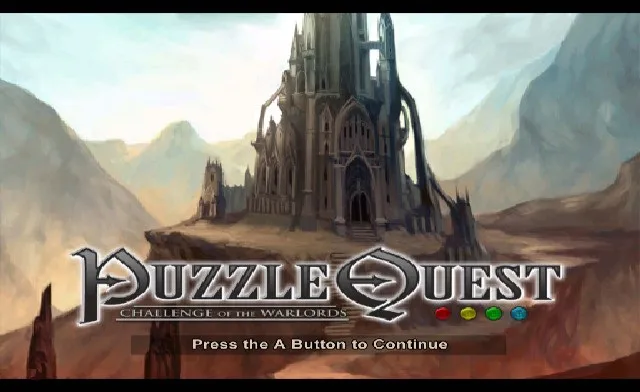 Backdrop artwork for Puzzle Quest: Challenge of the Warlords