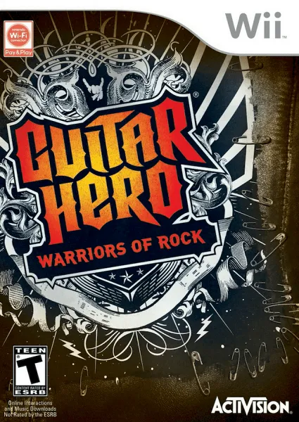 Guitar Hero: Warriors of Rock box art