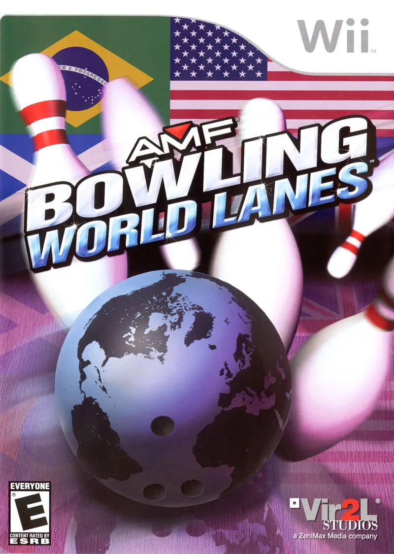 AMF Bowling: World Lanes cover art for Nintendo Wii