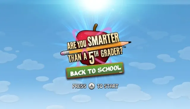 Backdrop artwork for Are You Smarter than a 5th Grader? Back to School
