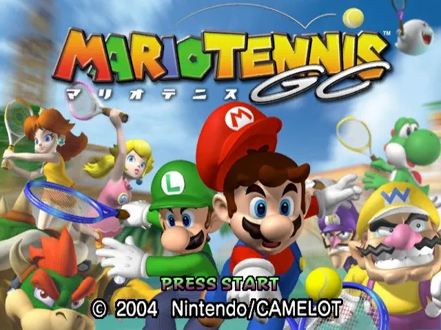 Mario Power Tennis screenshot