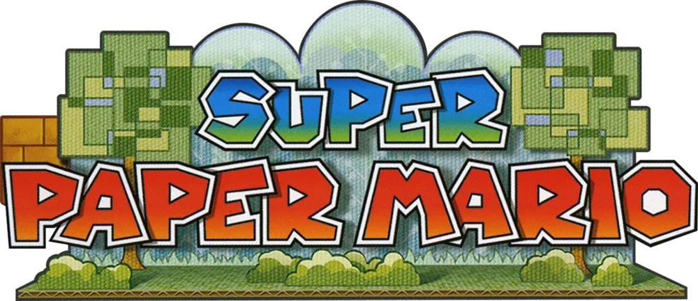 Super Paper Mario logo