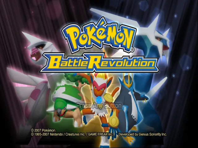 Pokémon Battle Revolution screenshot