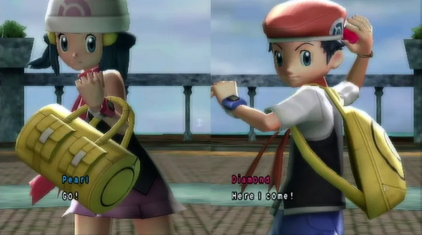 Backdrop artwork for Pokémon Battle Revolution