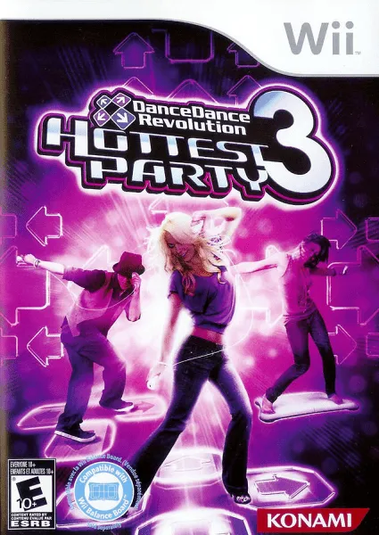 Dance Dance Revolution: Hottest Party 3 box art