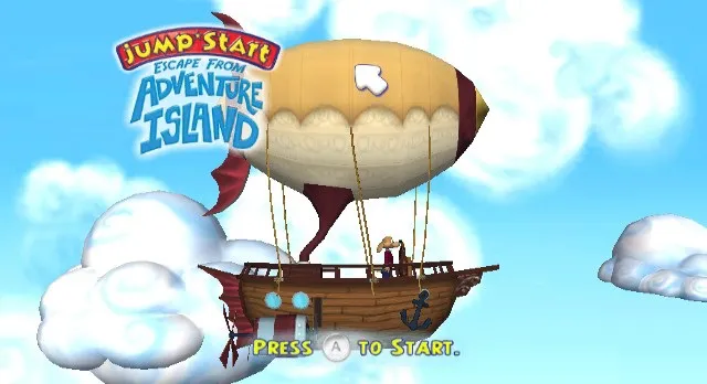 Backdrop artwork for JumpStart: Escape from Adventure Island
