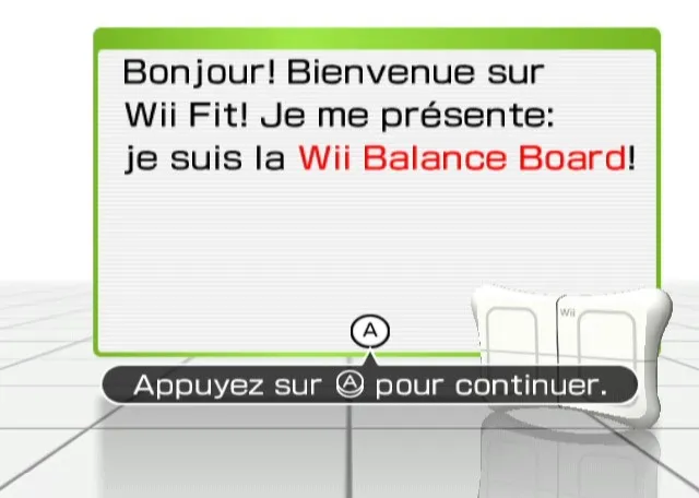 Wii Fit screenshot