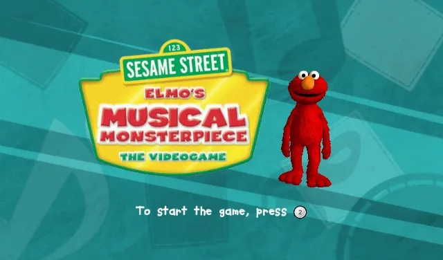 Backdrop artwork for Sesame Street: Elmo's Musical Monsterpiece
