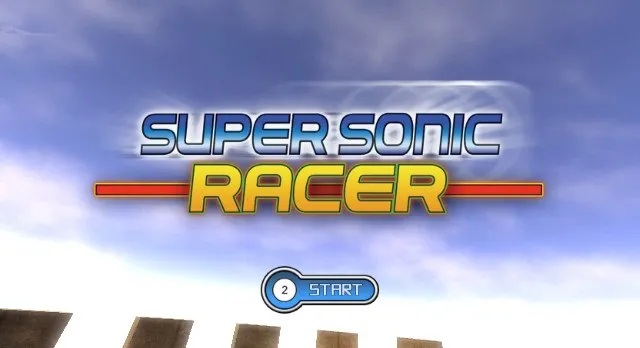 Backdrop artwork for Super Sonic Racer
