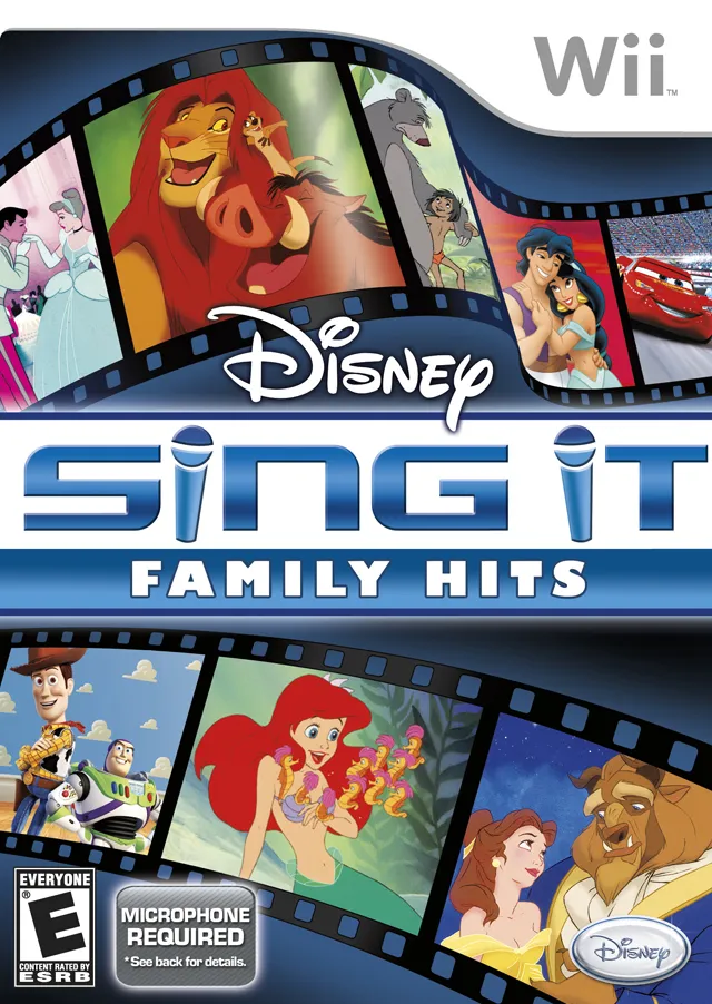 Disney Sing It: Family Hits box art