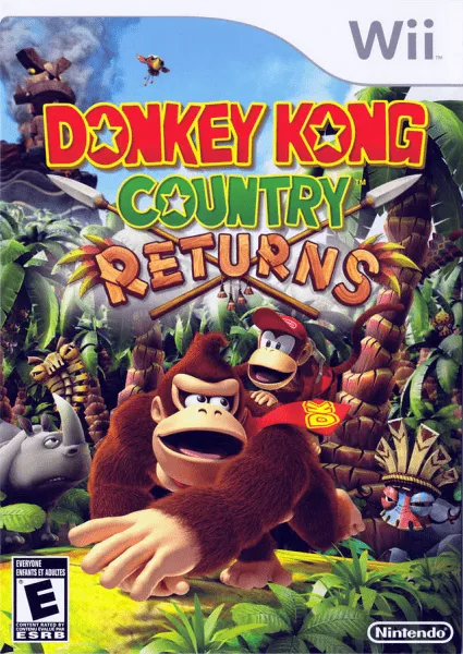 Donkey Kong Country Returns box art