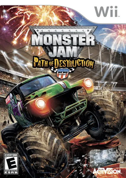 Monster Jam: Path of Destruction box art