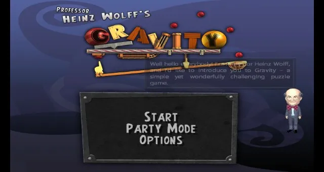 Backdrop artwork for Professor Heinz Wolff's Gravity