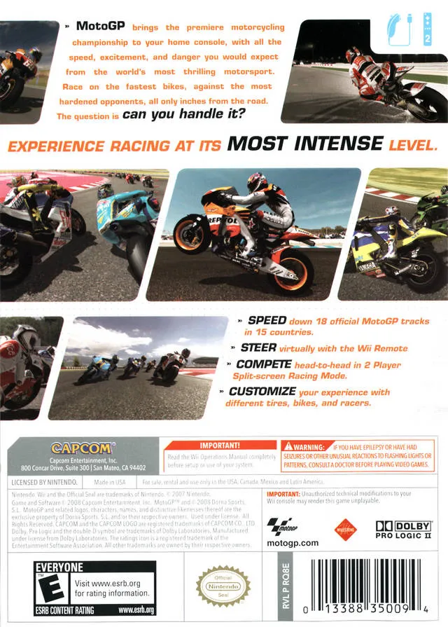 MotoGP box back