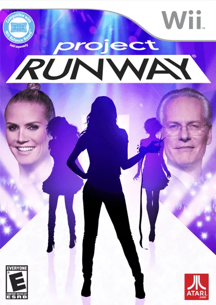 Project Runway cover art for Nintendo Wii