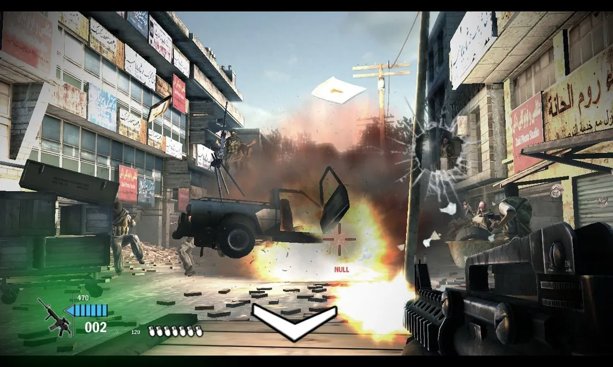 Backdrop artwork for Heavy Fire: Afghanistan