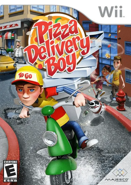 Pizza Delivery Boy cover art for Nintendo Wii