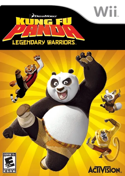 Kung Fu Panda: Legendary Warriors box art