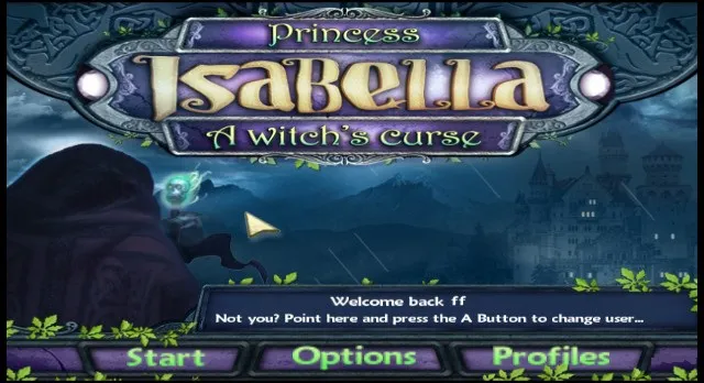 Backdrop artwork for Princess Isabella: A Witch's Curse
