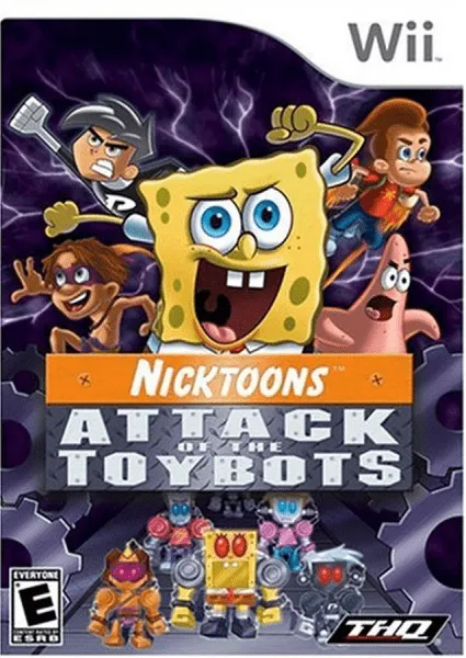 Nicktoons: Attack of the Toybots box art