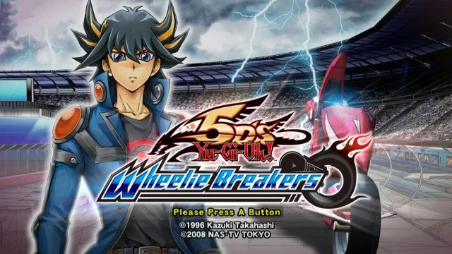 Backdrop artwork for Yu-Gi-Oh! 5D's: Wheelie Breakers