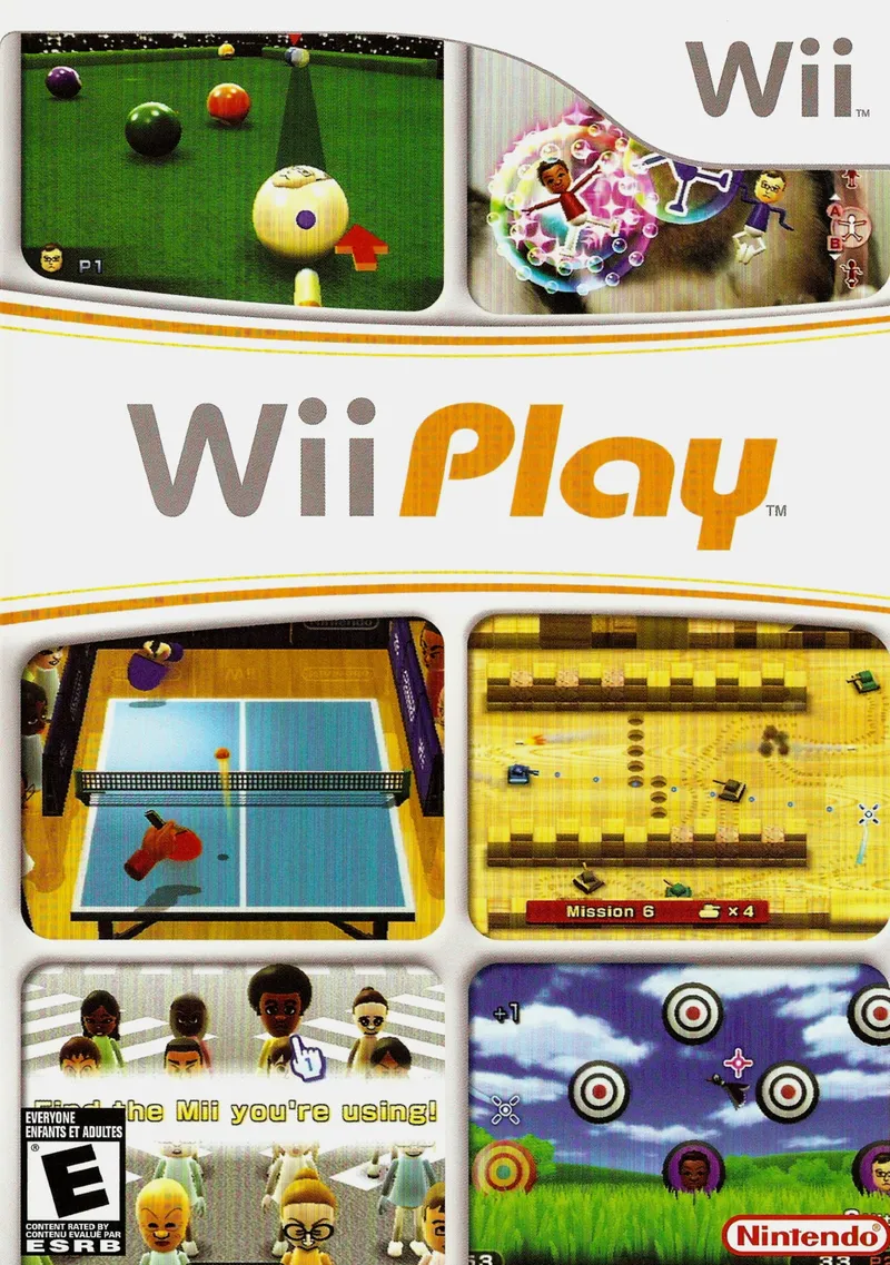 Wii Play box art