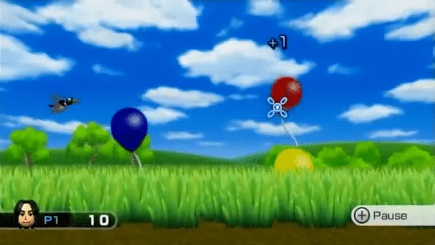 Backdrop artwork for Wii Play