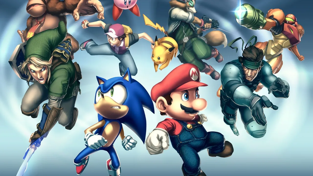 Backdrop artwork for Super Smash Bros. Brawl