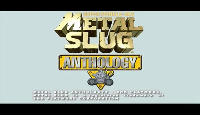Metal Slug Anthology screenshot