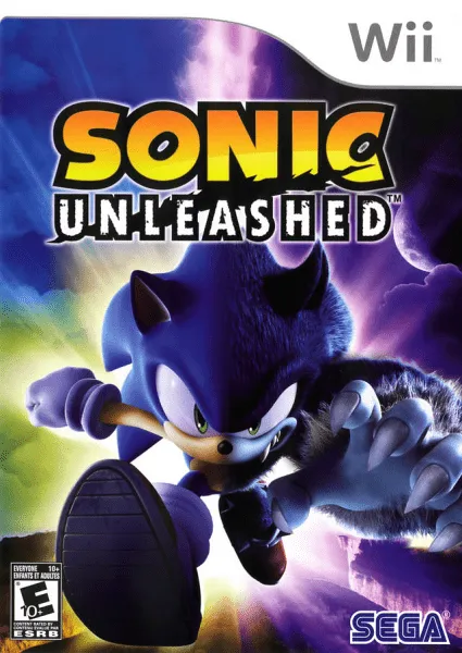 Sonic Unleashed cover art for Nintendo Wii