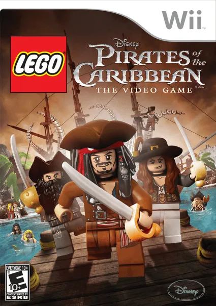 LEGO Pirates of the Caribbean: The Video Game box art