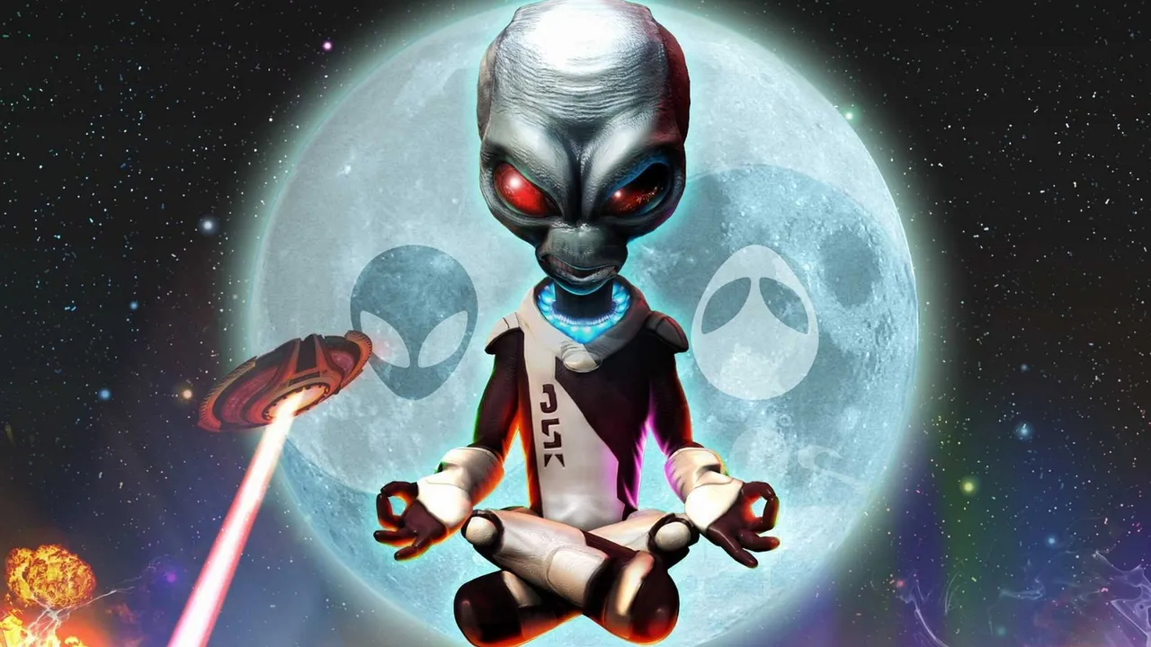 Backdrop artwork for Destroy All Humans! Big Willy Unleashed