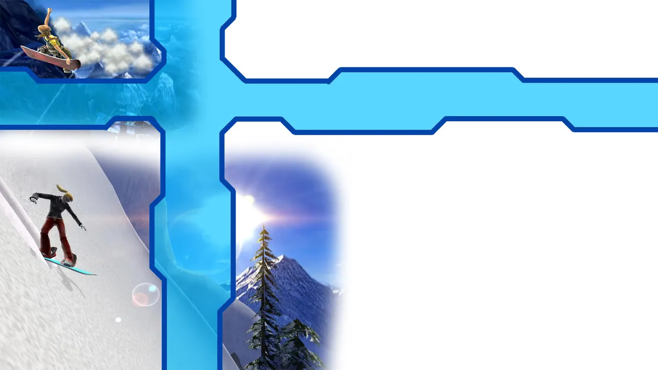 Backdrop artwork for SSX Blur