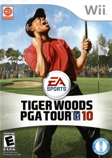 Tiger Woods PGA Tour 10 box art