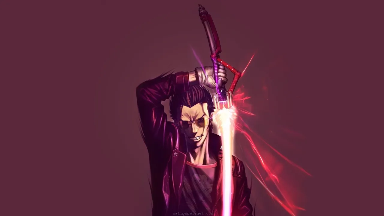 Backdrop artwork for No More Heroes