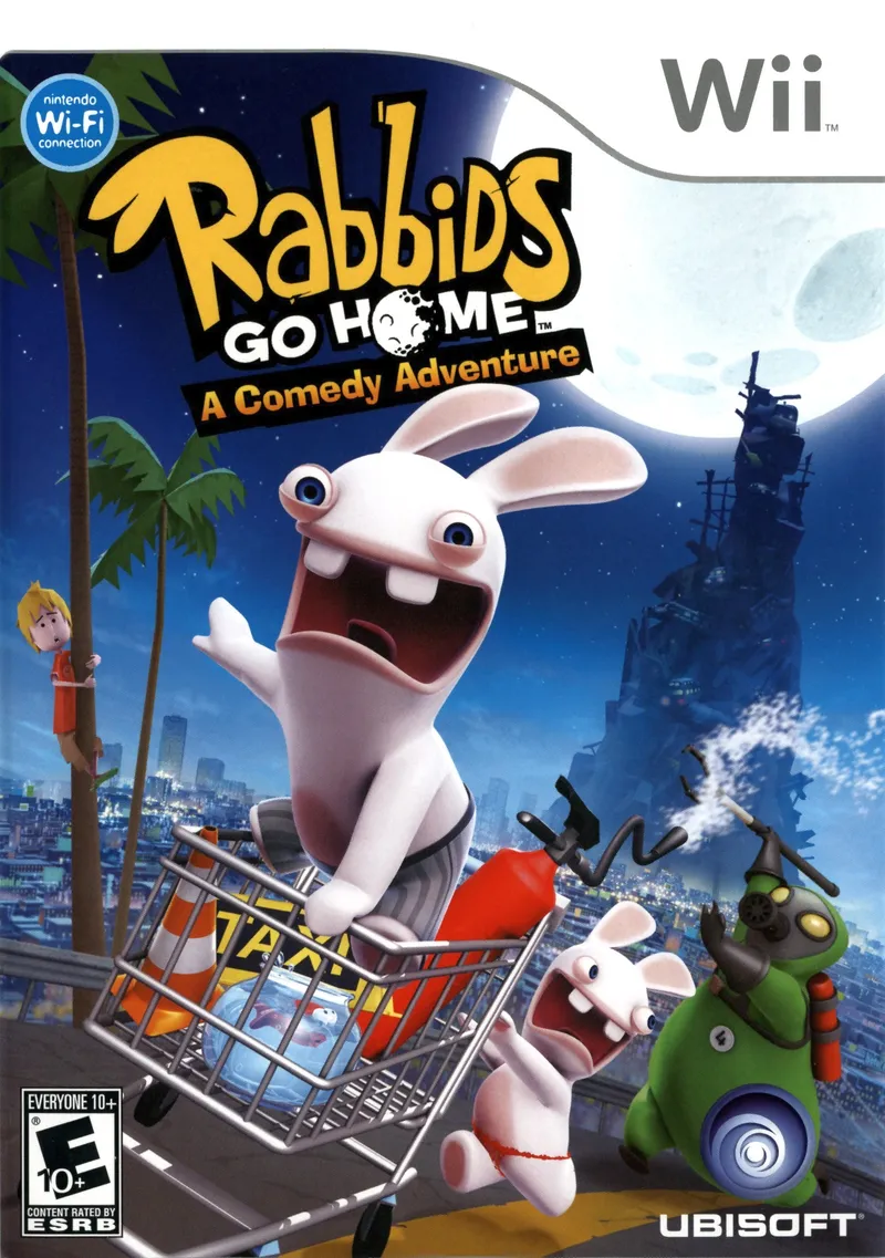 Rabbids Go Home box art