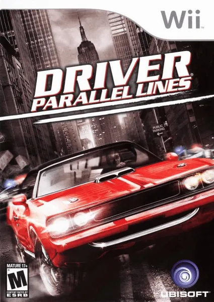 Driver: Parallel Lines cover art for Nintendo Wii