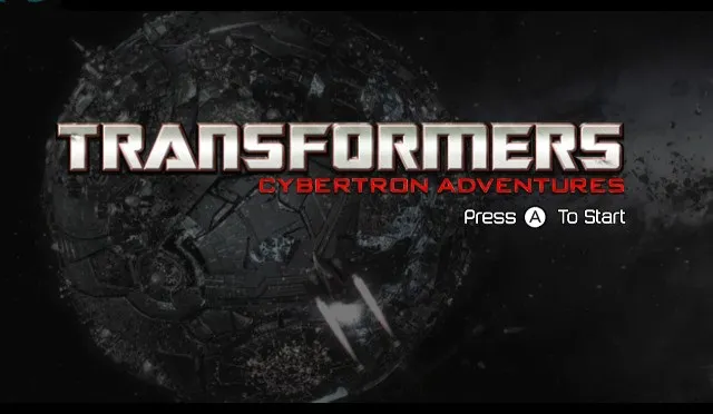 Backdrop artwork for Transformers: Cybertron Adventures