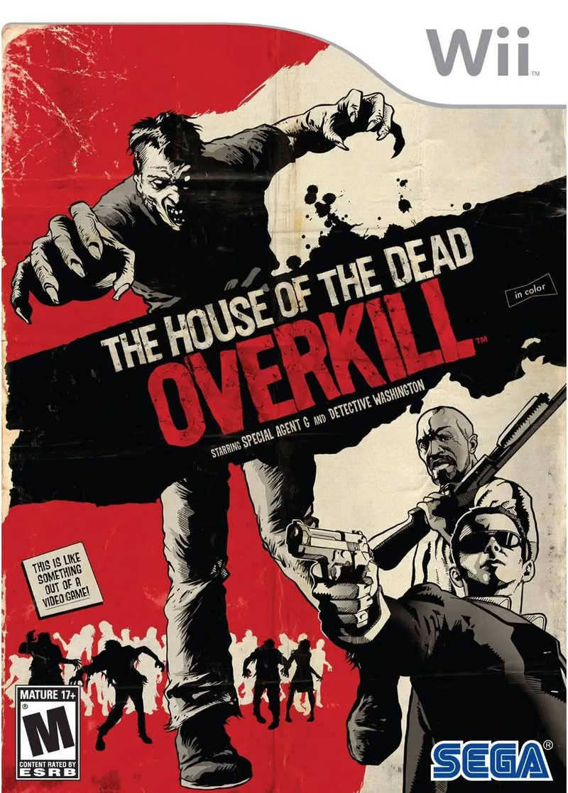 The House of the Dead: Overkill cover art for Nintendo Wii