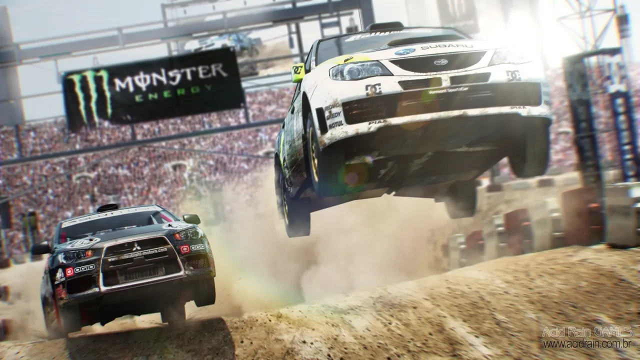 Backdrop artwork for DiRT 2