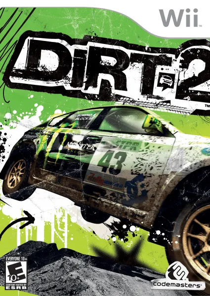 DiRT 2 cover art for Nintendo Wii